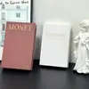 Livro de Dobradura Inglês Moderno Simples Moda Criativa Simulação Livro Sala de Estar Hotel Decoração Suave Livro Enfeites de Mesa