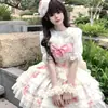 Diseño original de Su Bingmao: Vestido Estilo Ballet de Princesa Hada Lolita, Enaguas, Pendientes, Accesorios (No incluido)