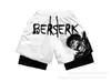 Producto de E-commerce Más Vendido Transfronterizo: Pantalones Cortos de la Serie Naruto con Estampado Digital 3D Dragon Ball Doble Capa para Playa en Amazon