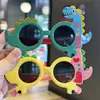Gafas de Sol para Niños Súper Lindas y Adorables con Temática de Zoológico, Gafas de Sol Polarizadas, Gafas Pequeñas de Silicona de Dinosaurio para Bebés