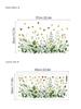 Adhesivos de pared de mariposas para plantas decorativos para sala de estar, porche, dormitorio, removibles, de PVC autoadhesivo, pintura, entrega en 24-48 horas