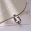 Anillo de Lujo Accesible de Gama Alta, Versión Ancha Simple y de Moda Anillo Liso Brillante mm para Hombres y Mujeres, Anillo Personalizado de Acero de Titanio que No se Desvanece