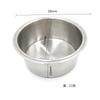 Máquina de café de alta presión de 51 mm Doble Taza Filtro de 2 Tazas poroso sin presión Americana acero inoxidable de una sola capa tanque de polvo recipiente para polvo