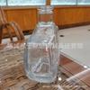 Entrega de fábrica material blanco cristal barriga grande fondo grueso botella de vino tinto transparente botella de vino blanco tapón de madera boca de botella botella de vino extranjero añadir logo