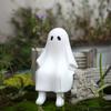 Adornos Navideños Transfronterizos Nuevos Halloween Navidad Adornos de Fantasma Sentado Calavera Pueden Decorar Fantasmas