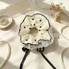 Gomas para el pelo con forma de intestino grueso, encaje multicapa, gomas para el pelo de alta elasticidad, diseñadas específicamente para moños. Suministro al por mayor para puestos de mercado, directo del fabricante