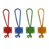 Conjunto transfronteiriço de 12 ganchos de arame coloridos para casacos