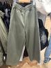 Pantalones deportivos holgados para hombre y mujer japoneses/Leggings con cordón Pantalones casuales Pantalones de sudor 471809