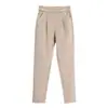 35-110kg Grasa mm Mujer Otoño e Invierno Nuevo Pantalones de Zanahoria Ajustados de Cintura Alta Pantalones Sueltos de Tobillo Estrecho Pantalones Harem Casuales para Mujer