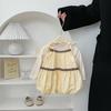 Conjunto de Vestido Estilo Coreano para Bebê Primavera e Verão Novo Vestido de Bolo com Alças para Meninas Conjunto Elegante de Duas Peças para Bebê