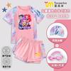 Traje de Banho Infantil Grupo Bruxa Caçadora Kpop 2025 Novo Meninas Dividido Desenho Animado Manga Curta Shorts Roupa de Banho Tendência