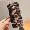 Elásticos de Cabelo Estilosos e Duráveis, Acessórios de Cabelo para Penteados de Coque, Modelo Novo 2026 Faixas de Cabelo com Toque de Luxo, Cordas de Cabelo e Elásticos para Mulheres
