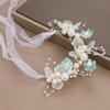 Diadema de corona, tocado, corona de princesa, súper diadema de hada, flor para boda infantil, flor para actuación, anfitriona, fiesta, diadema de muñeca