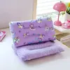 Fronha Infantil de Algodão com Estampa de Desenho Animado Fofo, Tamanho Pequeno, Especial para Bebês e Jardim de Infância, Adequada para Núcleo de Almofada de Feijão