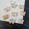 Colgante Sinfonía de Mariposa Cristal Tridimensional Super Brillante Moca Colgante Accesorios para Pulsera de Cuentas DIY, Collar, Pendientes Colgante