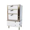Gabinete comercial de vaporización electromagnética para mariscos, horno de vapor a gas para hotel y restaurante, equipo multifuncional de acero inoxidable para vaporizar alimentos y arroz