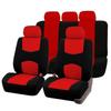 Funda de asiento para comercio exterior funda de asiento para coche cojín de tela de poliéster funda de asiento universal para las cuatro estaciones funda de cojín juego de 4 piezas juego de 9 piezas