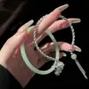 Pulsera de campana de estilo antiguo chino para mujer, brazalete con borlas de alta calidad, diseño de nicho de verano, combinable con todo, estilo nacional