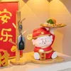 Decoración Dios de la Riqueza Hogar Sala de Estar Decoraciones de Escritorio Entrada Almacenamiento de Llaves Apertura de Nueva Tienda Regalo de Inauguración Práctico