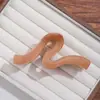 Presilha de Cabelo Ondulada Glitter Estilo Coreano com Toque de Luxo, Presilha Tiburón Elegante para Meninas, Acessório de Cabelo Simples e Versátil para Atacado
