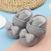 Venta Directa de Fábrica Zapatos de Algodón para Bebés de 0 a 12 Meses Estilo Invierno Unisex Zapatos para Bebés Pre-caminantes Calcetines de Gamuza Suela Suave Zapatos para Niños Pequeños