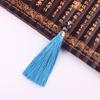 Borla de borla con hebilla de langosta diy hecha a mano nudo chino estilo étnico borla colgante suave para colgar en el coche borla larga accesorios de joyería