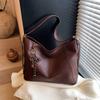 Bolso de Hombro de Gran Capacidad para Mujer 2026 Invierno Nuevo Elegante Bolso Tote Nicho Retro Versátil Bolso de Axila