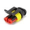 282079 -1 Conector Impermeable para Coche 3/4P Macho y Hembra Conector de Conversión HID de Bloque de Terminales de Alambre de Inserción Rápida