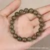 Pulsera Auténtica de Cuentas de Sándalo Verde Buda, Sándalo Natural, Pulsera con Fragancia de Sándalo Jade Argentino, Joyería para Hombres y Mujeres
