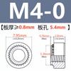Tuerca remachable endurecida de acero inoxidable 410 SP-M2M2.5M3M3.5M4M5M6M8M10M12-0/1/2/3