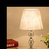 Luminária de Mesa de Cristal Moderna Simples Decorativa Ins Quarto Mesa de Cabeceira Romântica Quente Dimerizável Nórdica Criativa Toque