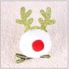 Decoraciones Navideñas Pasador de Alce de Felpa Accesorios para el Cabello de Niños Regalo de Navidad de Tela Pasador de Ciervo de Dibujos Animados