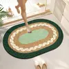 Alfombrilla Absorbente para Suelo de Baño Puerta de Baño Alfombrilla para Puerta de Barro Diatomeas Baño Inodoro Alfombrilla Antideslizante para Pies