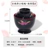 Cuchara de sopa estilo japonés para cocina de sushi, tazón de arroz, tazón para sopa, tazón para sopa miso, taza para sopa con tapa, taza para sopa, tazón pequeño, vajilla, comercial
