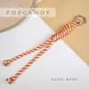 Chaveiro de Corda para Pingente de Bolsa Miu Pingente Personalizado Acessórios Caseiros Acessórios de Pingente para Bolsa de DIY Corda Trançada