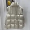 Popular Colete de Penas de Pato Branco 90% com Manga Tricô Costurada para Mulheres Moda de Inverno 2026 Quente Emagrecedor