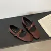 Zapatos planos bajos de estilo francés para mujer, nueva colección primavera-verano 2026, adecuados para combinar con faldas, zapatos Mary Jane de gamuza, zapatos de noche, mocasines