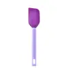 Espátula de Silicone para Confeitaria Transfronteiriça para Uso Doméstico, Espátula Colorida Desmontável para Creme de Bolo e Massa