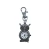 Reloj de Bolsillo Retro Nuevo Búho al por Mayor Personalizado Creativo Reloj de Cuarzo Estudiantes Hombres y Mujeres Versión Coreana Reloj Lindo Reloj de Colgar