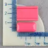Pegamento Cremoso Funda para Teléfono Móvil Juguete de Comida en Miniatura Accesorios de Resina Macarrón Chicle de Burbujas Chicle Parche para Zapato DIY con Agujero