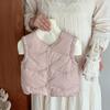 Chaleco Ligero de Plumas Otoño e Invierno para Bebés y Niños Pequeños, Chaleco para Niña, Chaleco Cálido, Chaqueta sin Mangas Versátil para Niña, Categoría A