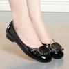 Sapatos de rolo de ovo das mulheres novos loafers elegantes elegantes sapatos planos de fundo macio sapatos de trabalho das mulheres confortáveis all-match sapatos individuais das mulheres