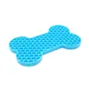 Tapete Alimentador Lento de Silicone para Pets, Tapete de Lamber para Cachorros, Tipo Ventosa, Antiderramamento, Antiderrapante, Tigela Anti-Engasgo, Tapete Universal para Gatos e Cachorros, Alimentação Lenta