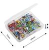 Amazon nuevo 500 mini en caja 19mm pines tamaño pequeño color caramelo botones decorativos para ropa al por mayor
