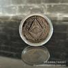 Moneda Conmemorativa de Ethereum 1.5mm Artesanía en Metal Medalla Conmemorativa Externa Colección de Monedas Conmemorativas Arte en Hierro