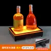 Soporte Creativo Luminoso para Vino Bar LED Estante de Exhibición Colorido Base Portabotellas KTV Vino Tinto Champagne Rey Vino Extranjero