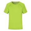 Camiseta de secagem rápida com gola redonda verão esportes publicidade shirt logo maratona esportes roupas de trabalho impressão