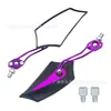 Venta Caliente de Fábrica Patinete Eléctrico Rider I Personalidad de Moda Motocicleta Pentagonal Espejo de Seguridad Espejo Retrovisor