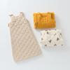 Chaleco para Bebé Saco de Dormir Envoltura Gruesa para Piernas de Otoño e Invierno Gasa de Algodón Puro Manta para Sostener Bolsa para Recién Nacido A prueba de Patadas Saltar