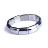 Jingyao Natural 6N Silicio Policristalino Pulsera de Mano de Terahertz Pulsera de Energía de Fusión Instantánea de Hielo de Terahertz Cuidado de la Salud Tecnología Negra